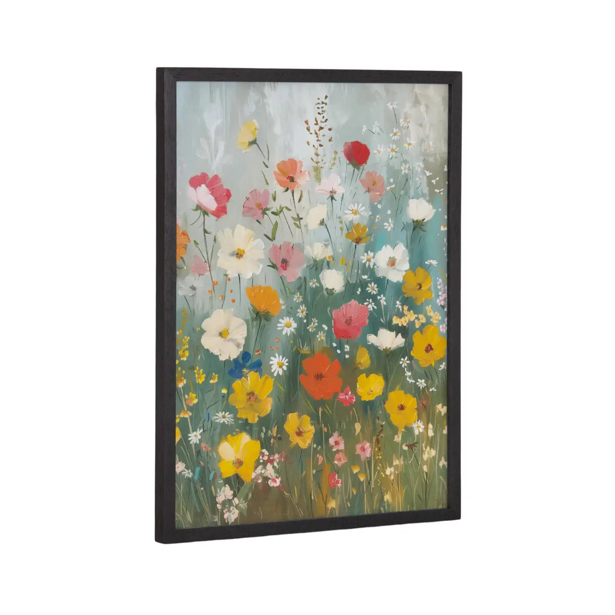 Gallery Boho Wildflower Garden Print - Black / 12x16 - kateandlaurel