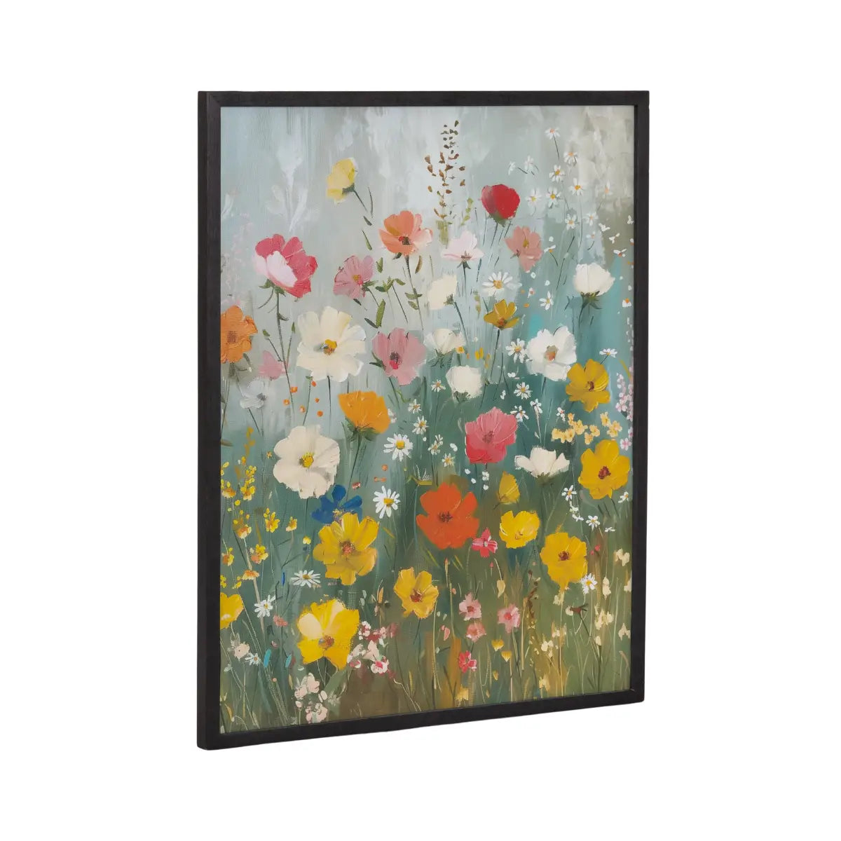 Gallery Boho Wildflower Garden Print - Black / 16x20 - kateandlaurel