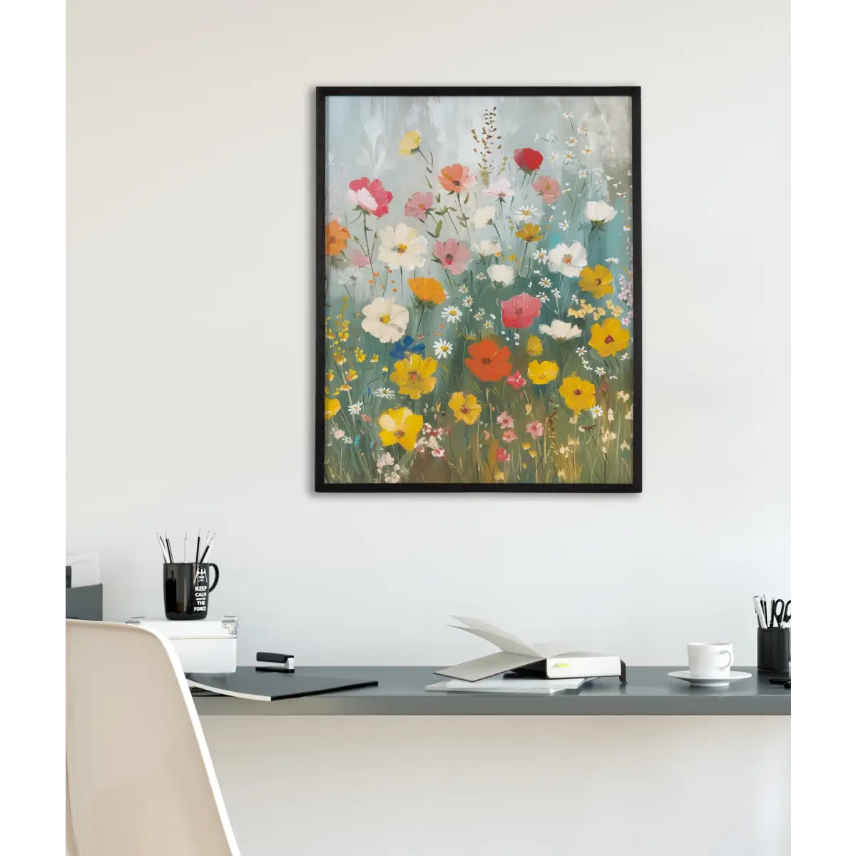 Gallery Boho Wildflower Garden Print - kateandlaurel