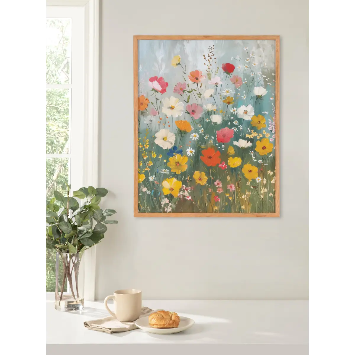 Gallery Boho Wildflower Garden Print - kateandlaurel