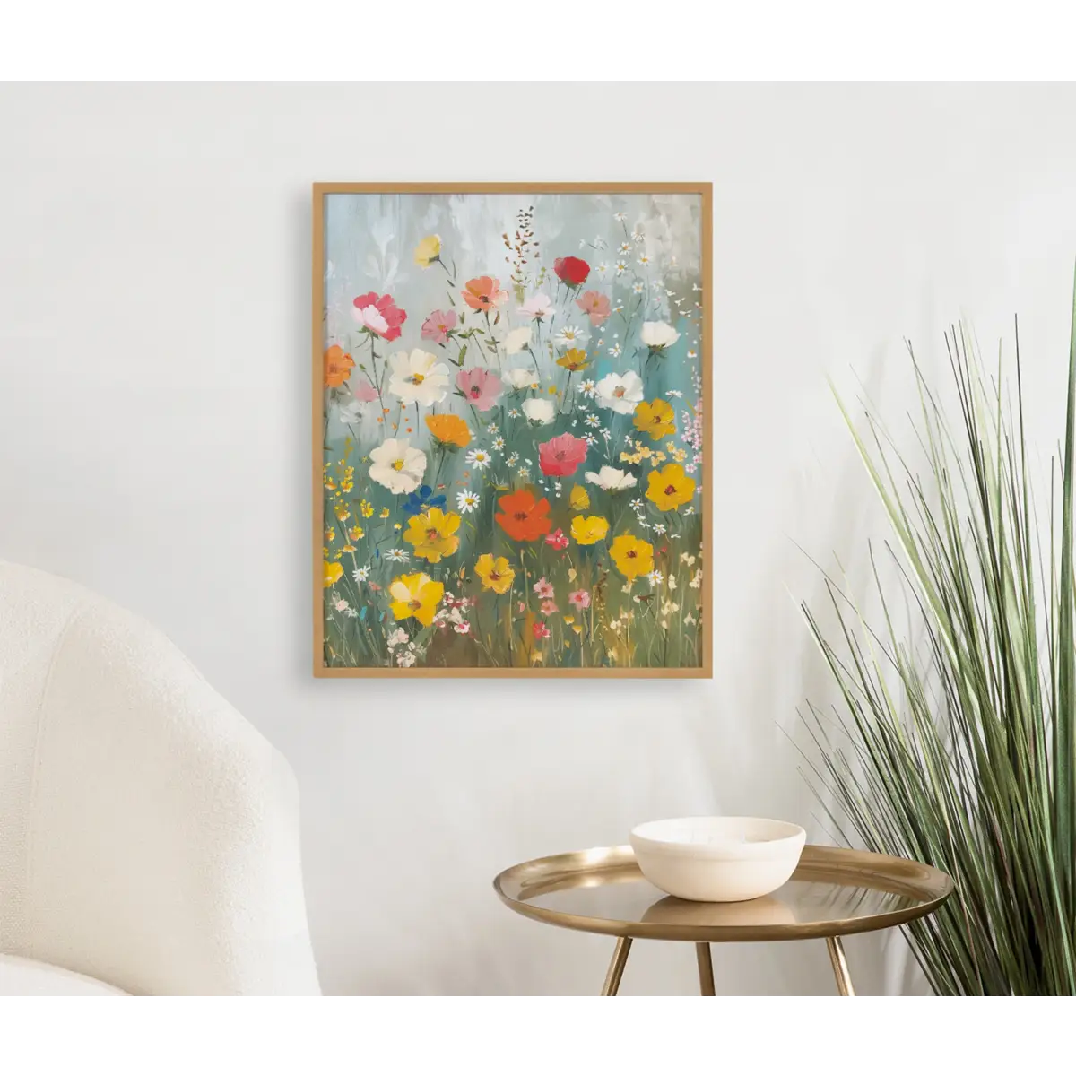 Gallery Boho Wildflower Garden Print - kateandlaurel