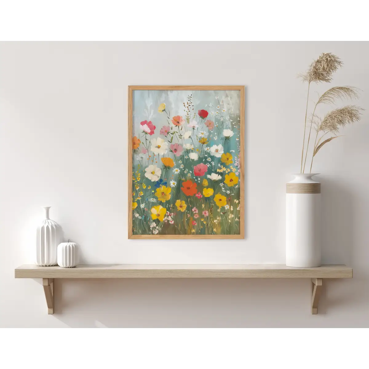 Gallery Boho Wildflower Garden Print - kateandlaurel