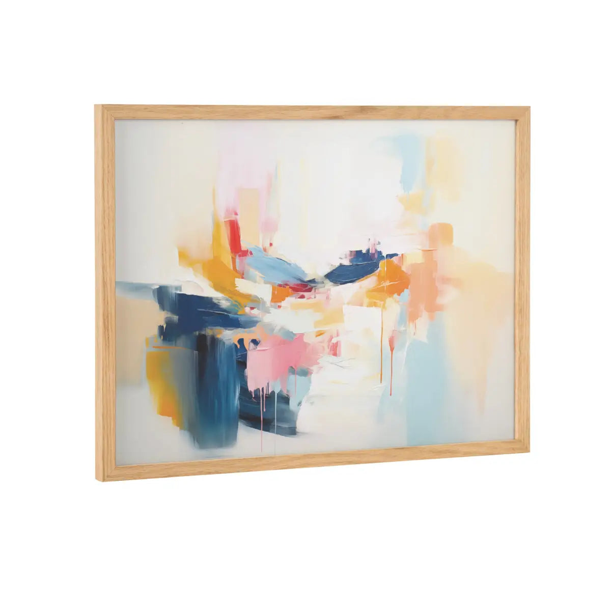 Gallery Elegant Coastal Beach Abstract Print - Natural / 16x12 - kateandlaurel