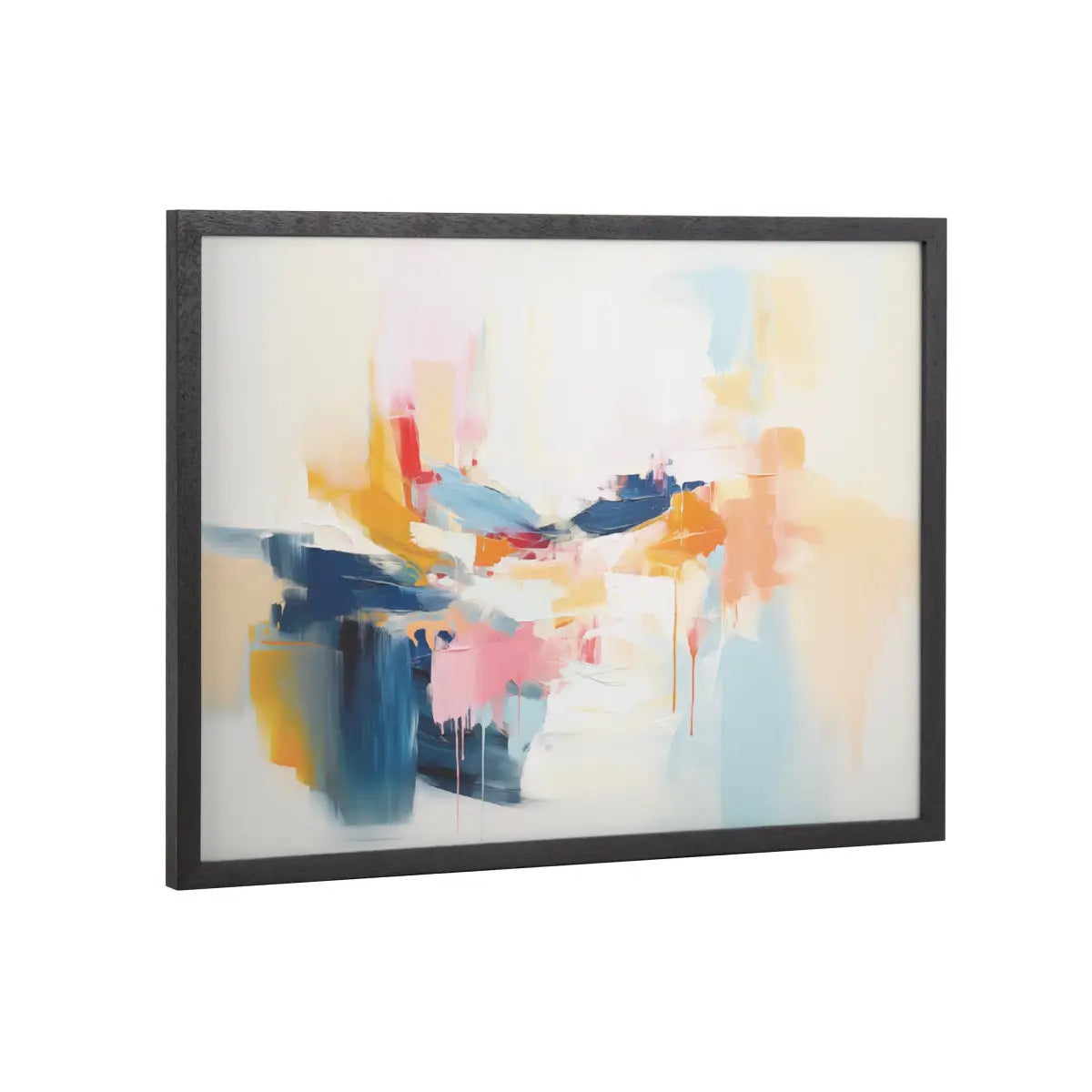 Gallery Elegant Coastal Beach Abstract Print - Black / 16x12 - kateandlaurel