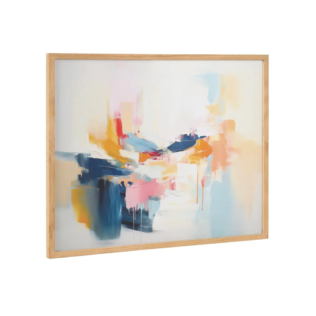 Gallery Elegant Coastal Beach Abstract Print - Natural / 20x16 - kateandlaurel