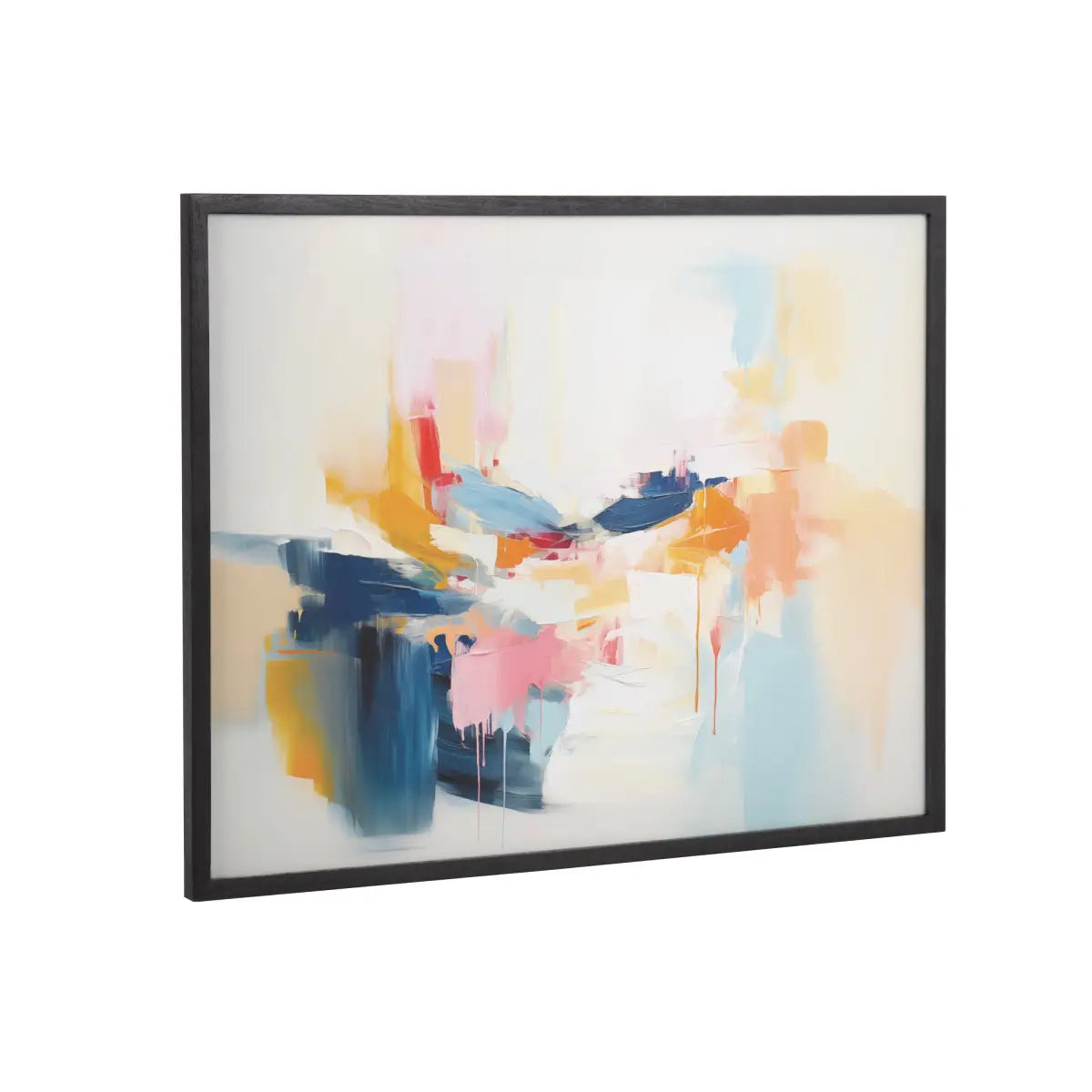 Gallery Elegant Coastal Beach Abstract Print - Black / 20x16 - kateandlaurel