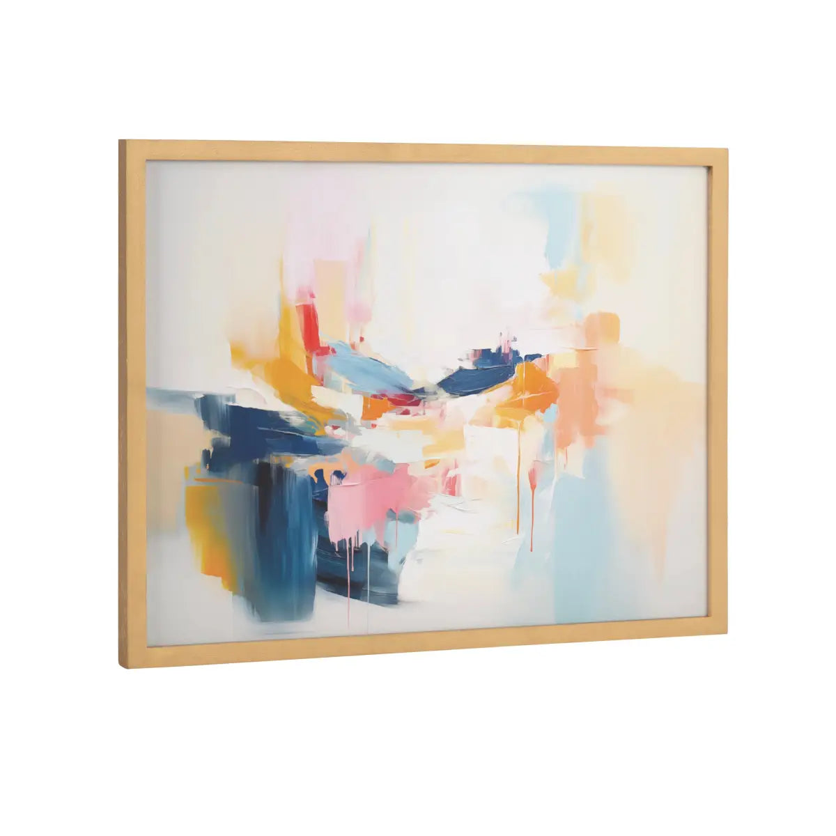 Gallery Elegant Coastal Beach Abstract Print - Gold / 16x12 - kateandlaurel
