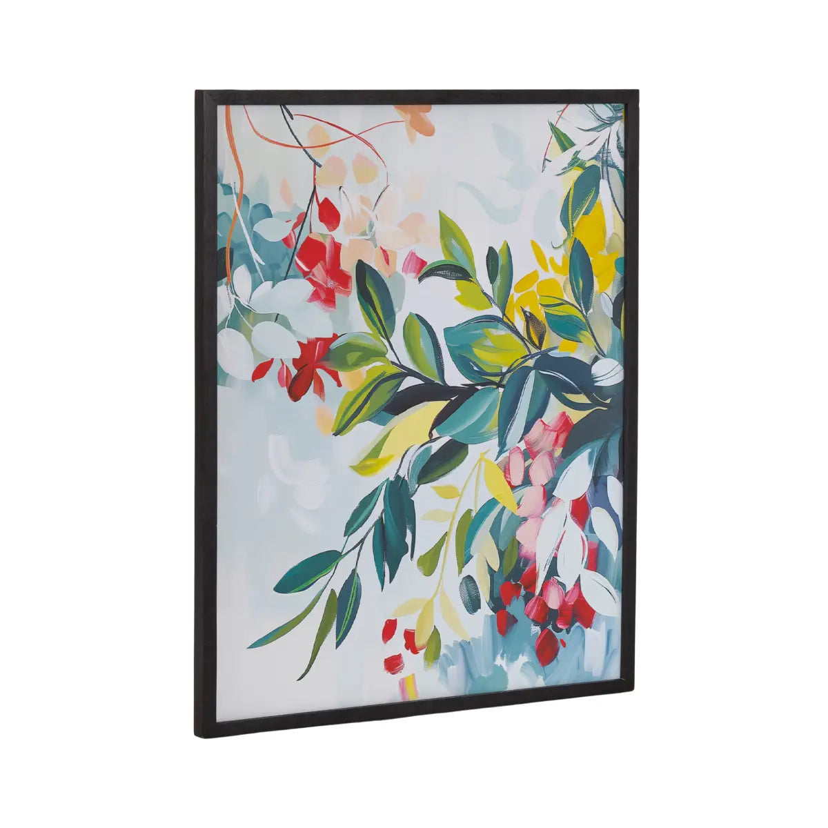 Gallery Jewel Tone Botanical Abstract Print - Black / 16x20 - kateandlaurel