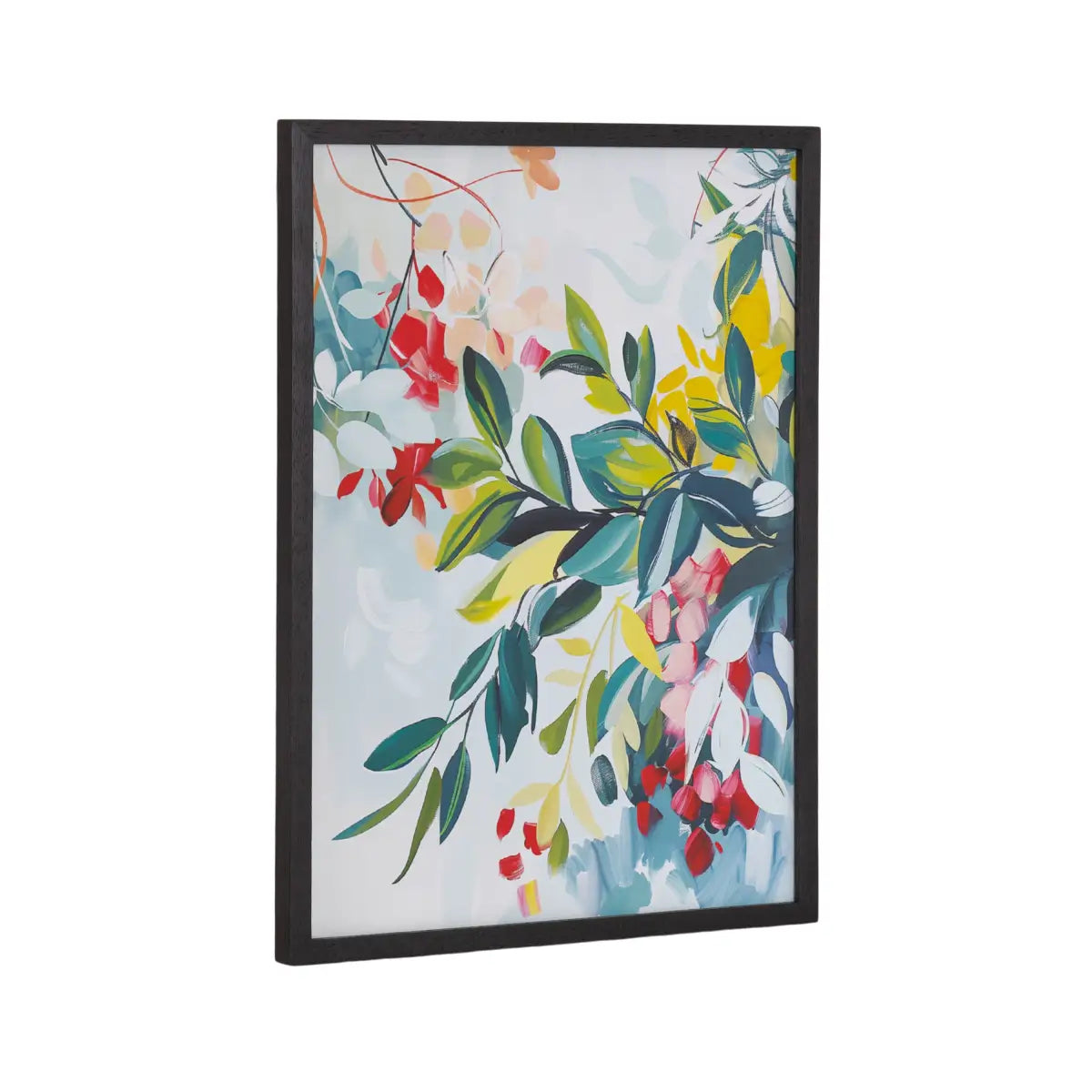 Gallery Jewel Tone Botanical Abstract Print - Black / 12x16 - kateandlaurel