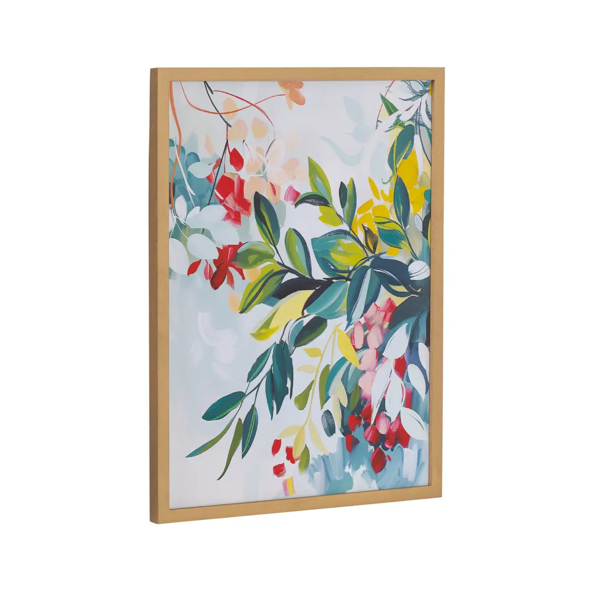 Gallery Jewel Tone Botanical Abstract Print - Gold / 12x16 - kateandlaurel