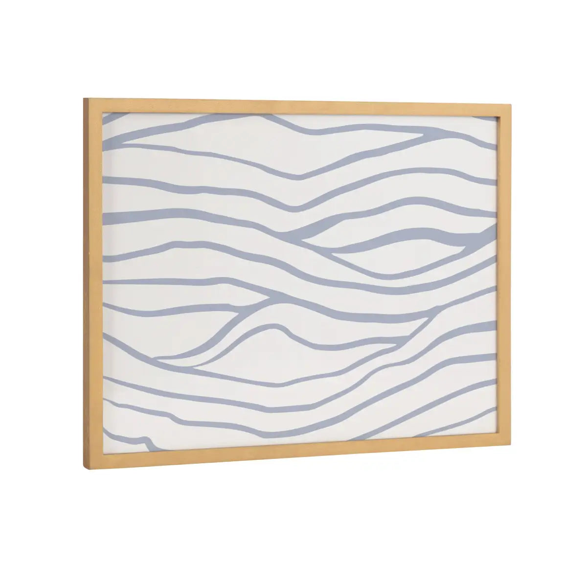 Gallery Simple Elegant Coastal Waves Print - Gold / 16x12 - kateandlaurel