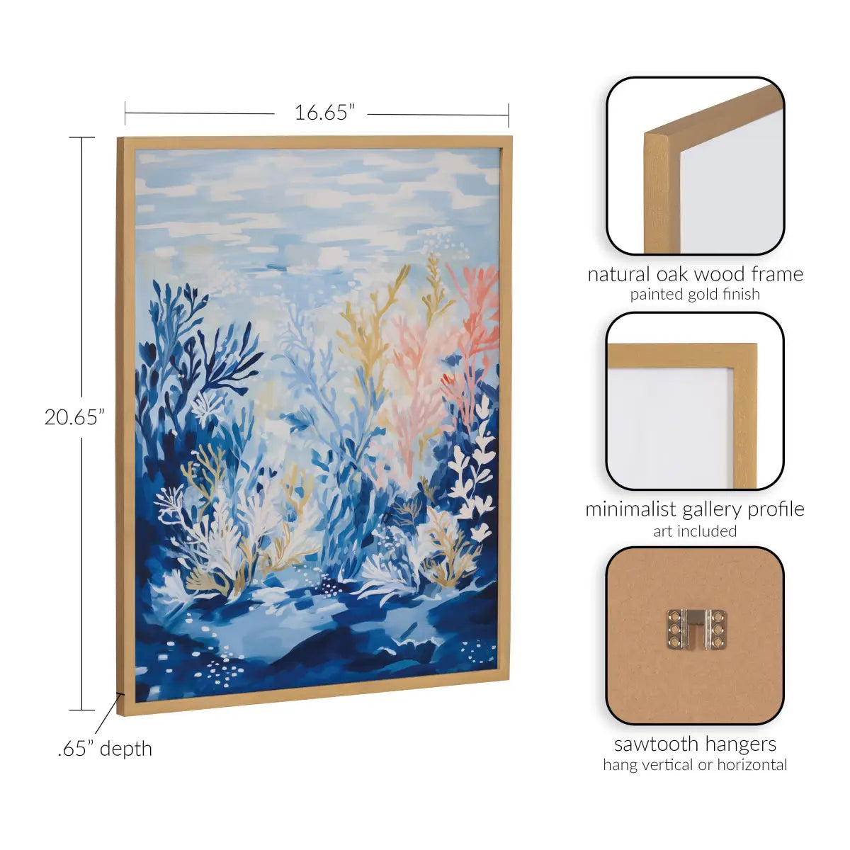 Gallery Print - Underwater Ocean Landscape - kateandlaurel