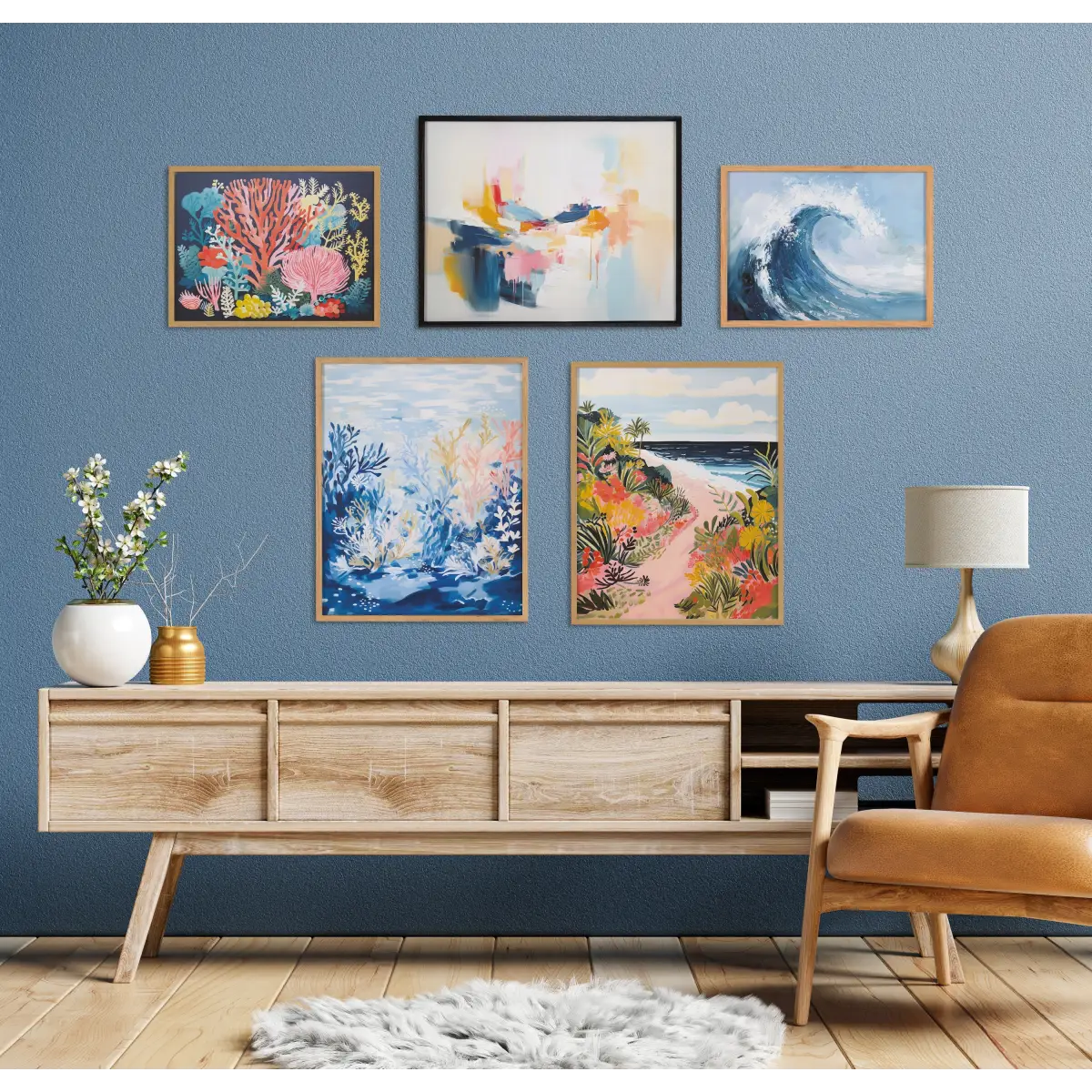 Gallery Print - Underwater Ocean Landscape - kateandlaurel
