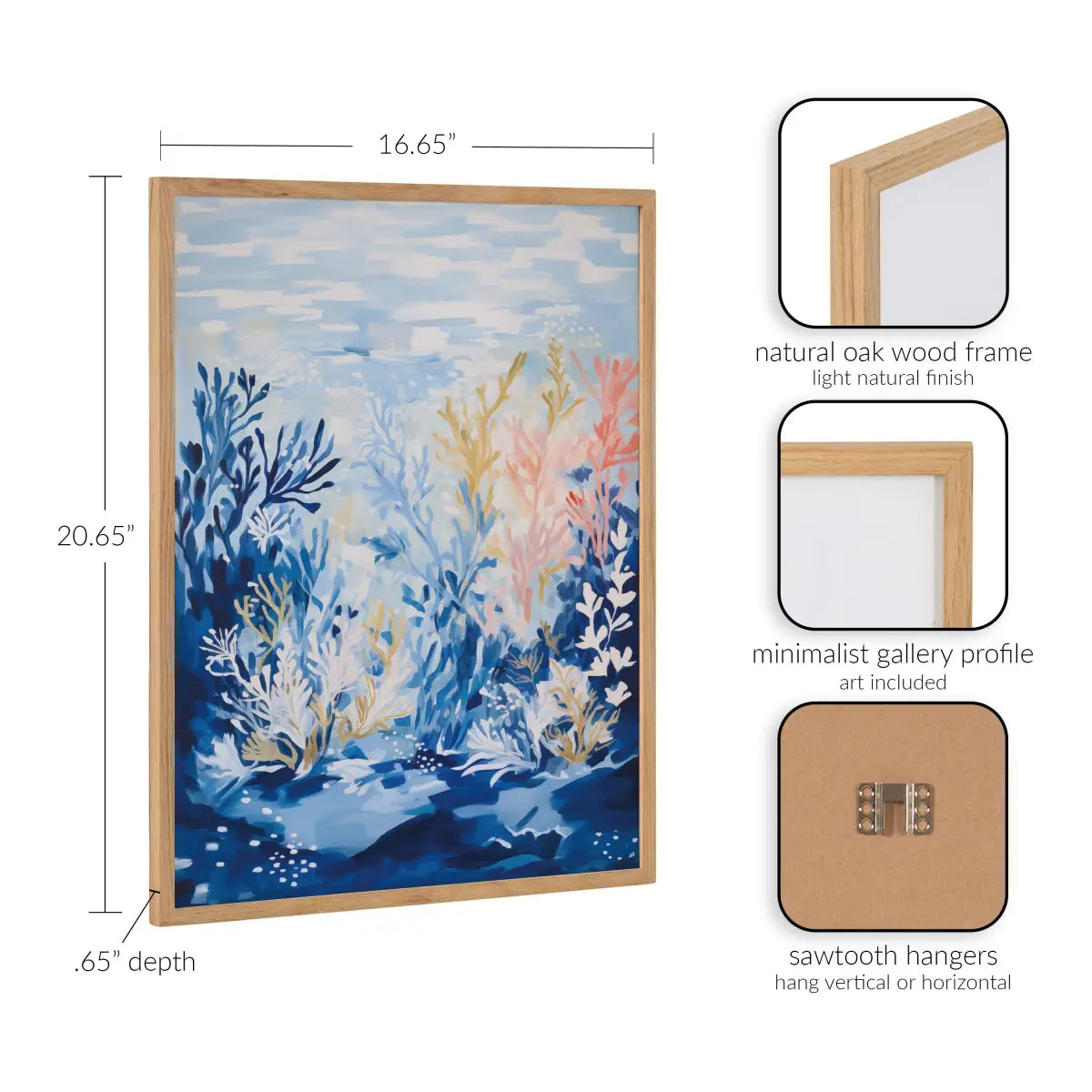 Gallery Print - Underwater Ocean Landscape - kateandlaurel
