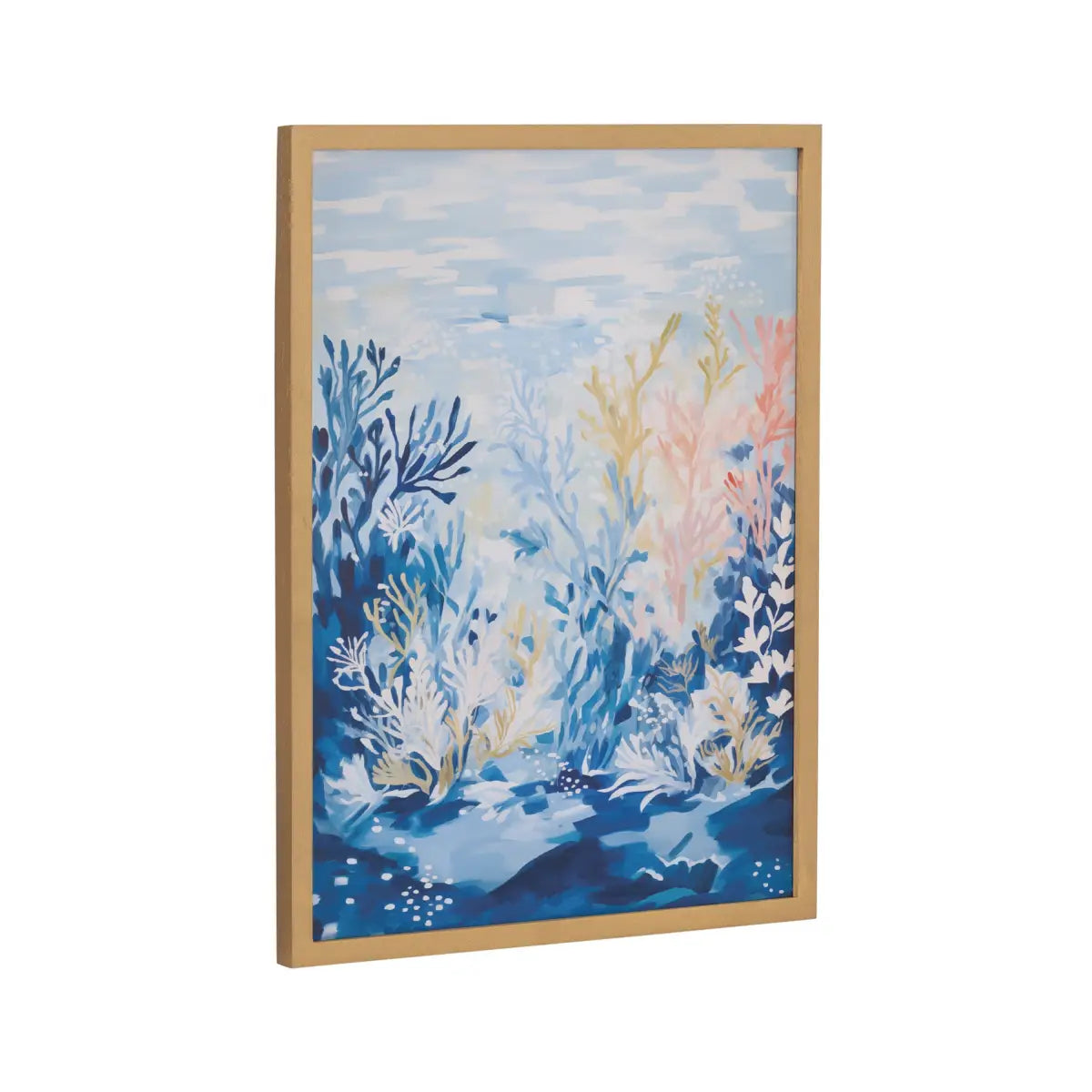 Gallery Print - Underwater Ocean Landscape - Gold / 12x16 - kateandlaurel