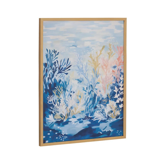 Gallery Print - Underwater Ocean Landscape - Gold / 16x20 - kateandlaurel