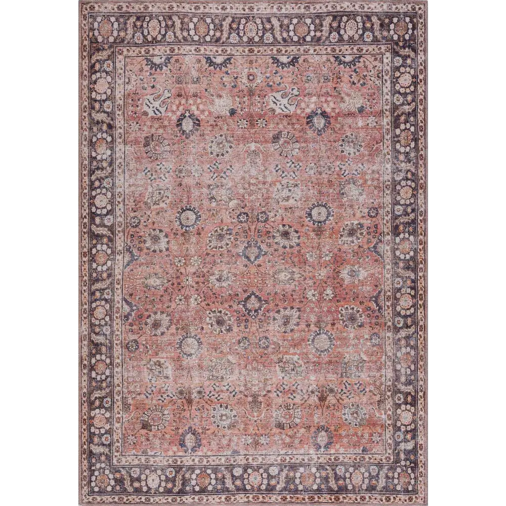 Ganyangan Red Washable Rug - Boutique Rugs