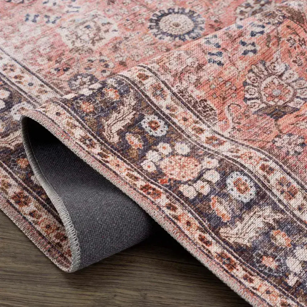 Ganyangan Red Washable Rug - Boutique Rugs