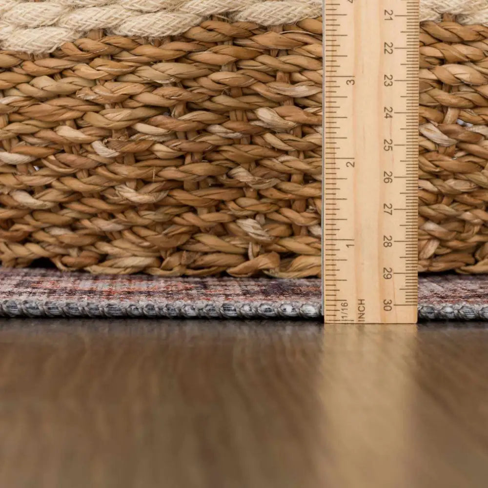 Ganyangan Red Washable Rug - Boutique Rugs