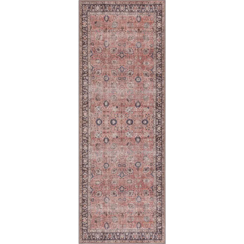 Ganyangan Red Washable Rug - Boutique Rugs