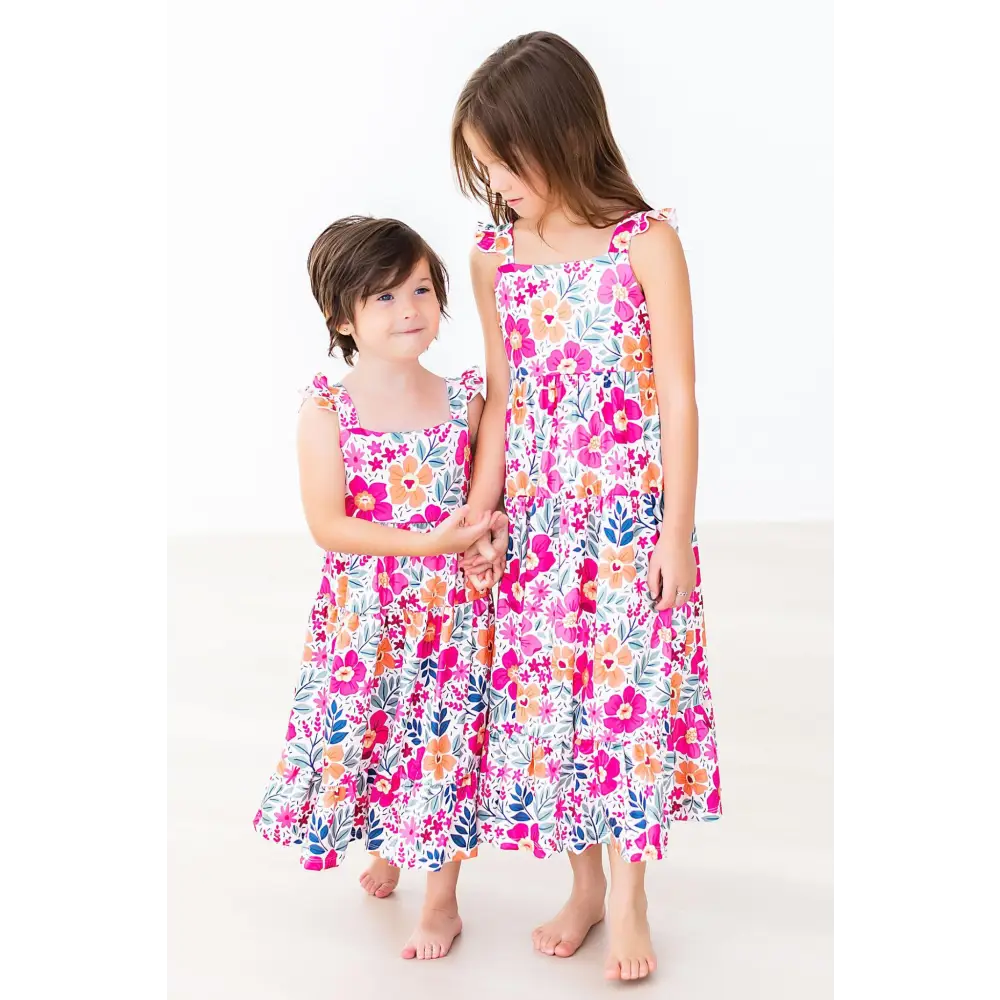 Garden Party Ruffle Maxi Dress - Mila & Rose ®