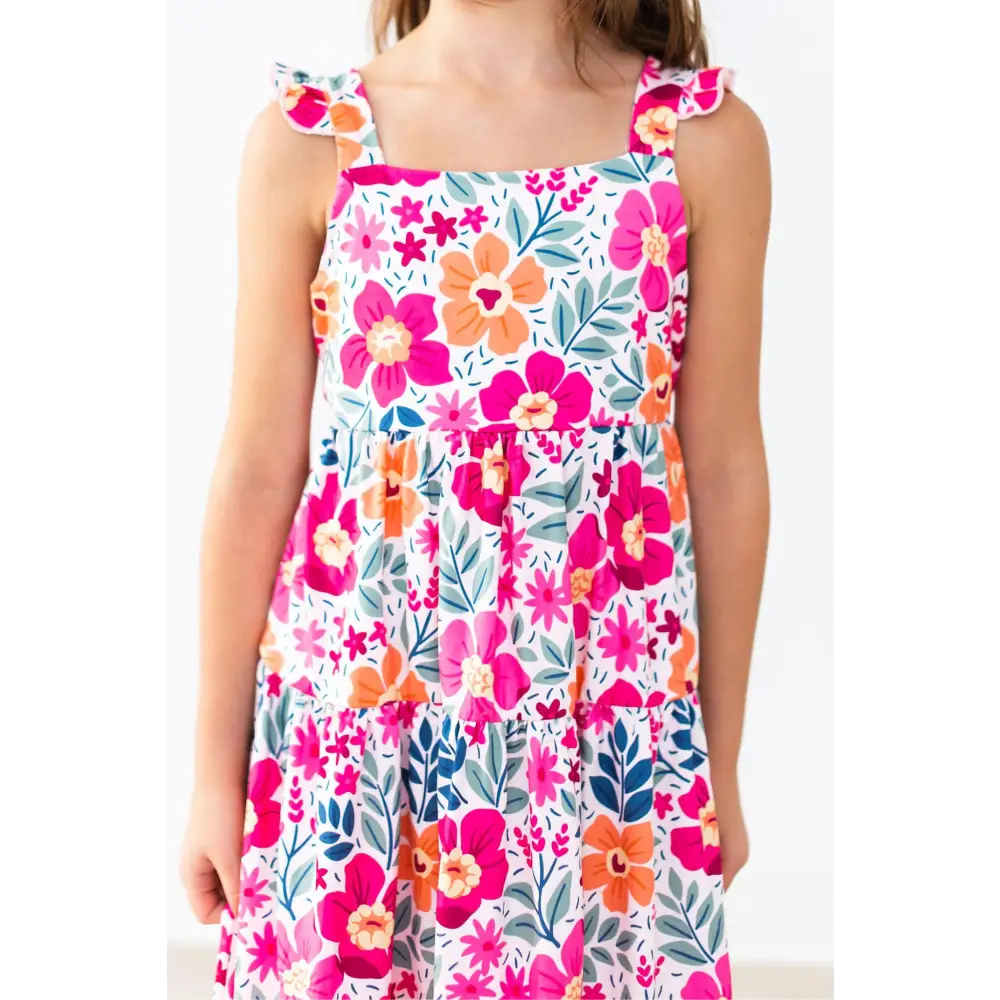 Garden Party Ruffle Maxi Dress - Mila & Rose ®