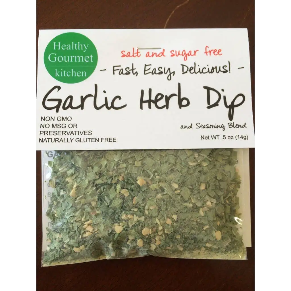 Dip Mix - Garlic Herb - Healthy Gourmet Kitchen