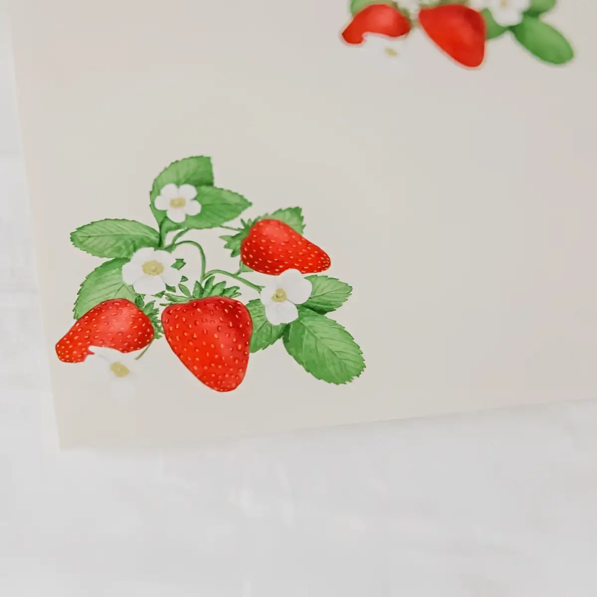 Gemma Wallpaper Vintage Strawberries - by Christy Beasley - Loomwell Home Goods