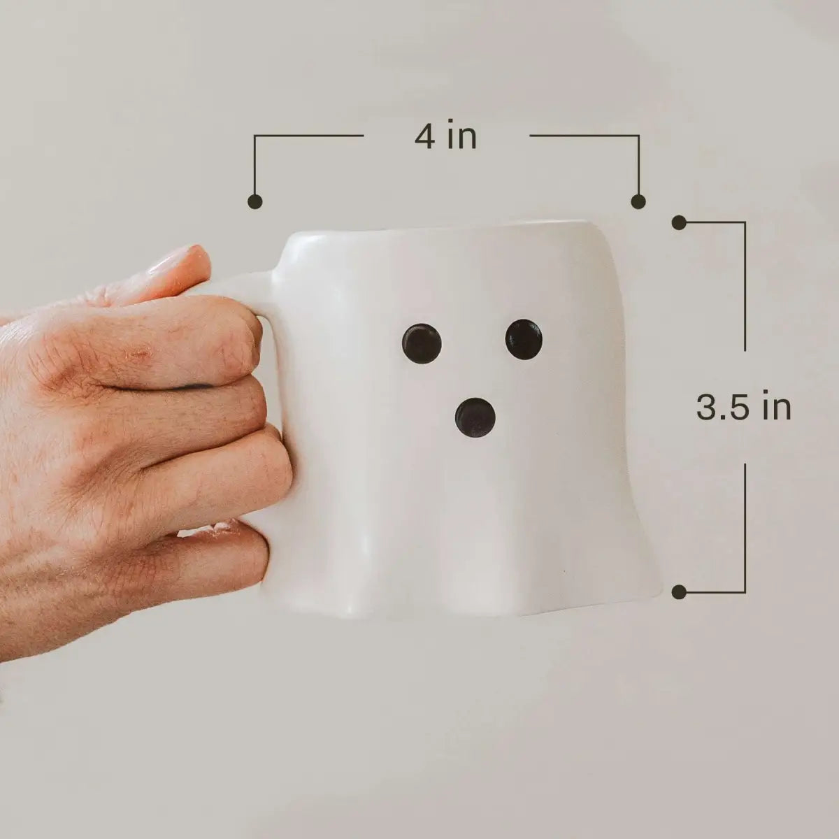 Ghost Face 12oz. Figurine Coffee Mug - Sweet Water Decor