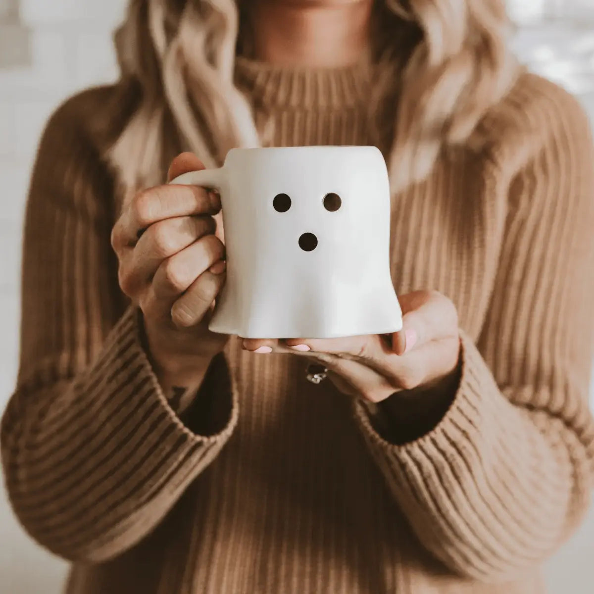 Ghost Face 12oz. Figurine Coffee Mug - Sweet Water Decor