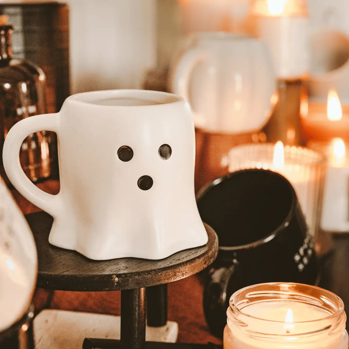 Ghost Face 12oz. Figurine Coffee Mug - Sweet Water Decor