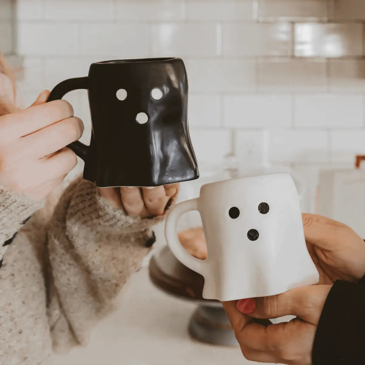 Ghost Face 12oz. Figurine Coffee Mug - Sweet Water Decor