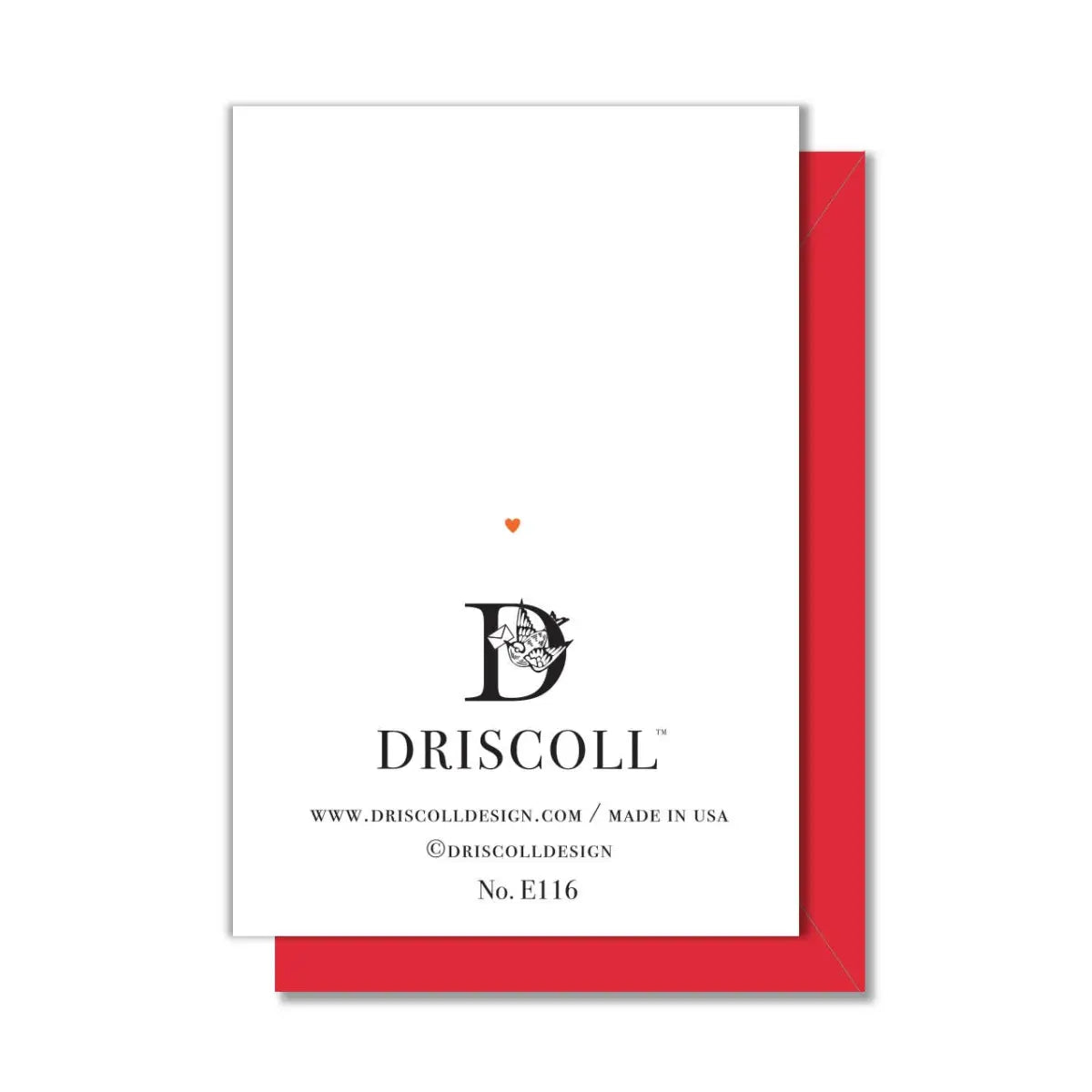 Gift Enclosure Card - A Little Love Note - Driscoll Design
