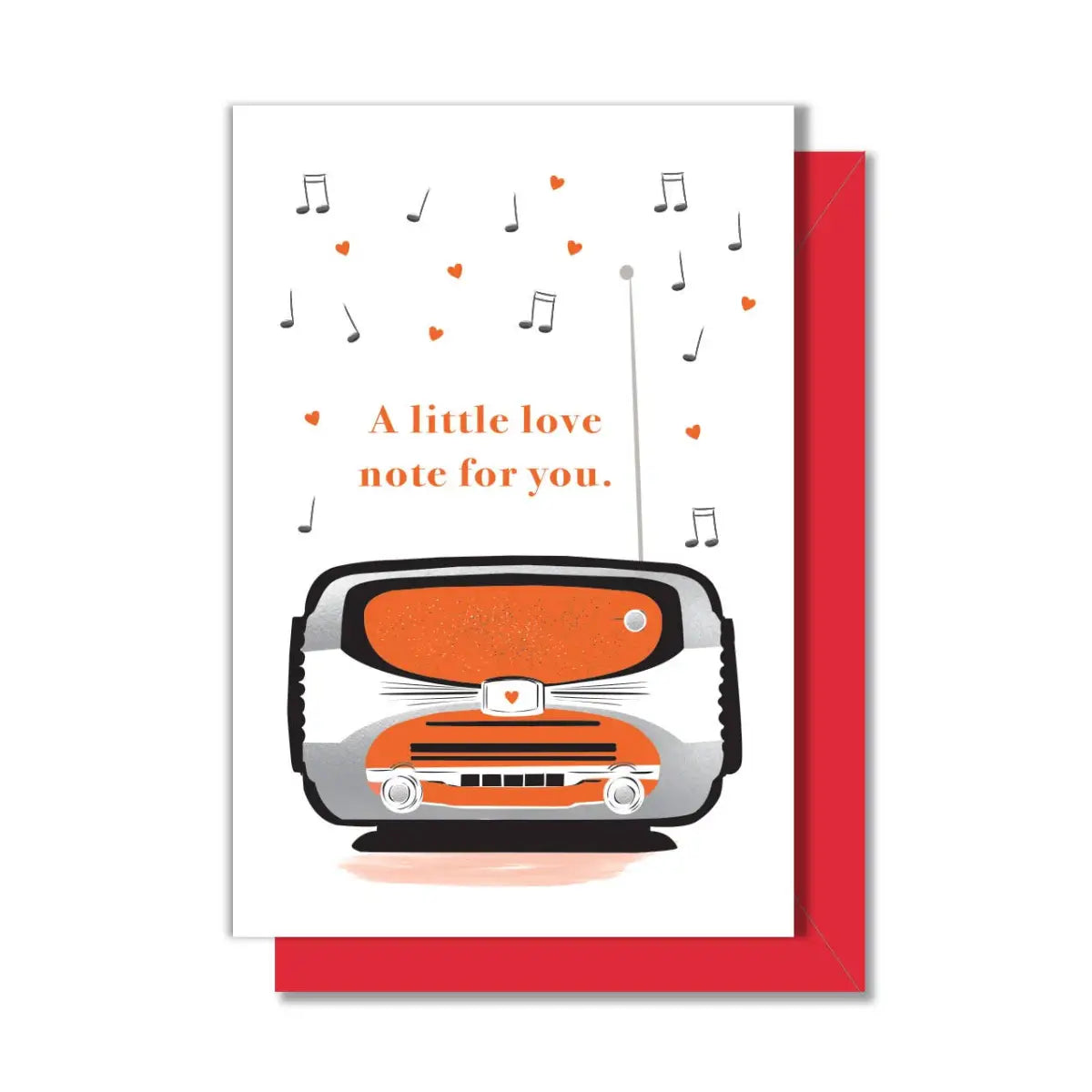 Gift Enclosure Card - A Little Love Note - Driscoll Design