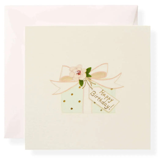 Gift Enclosure Card - Gift w/ Happy Birthday - Karen Adams Designs