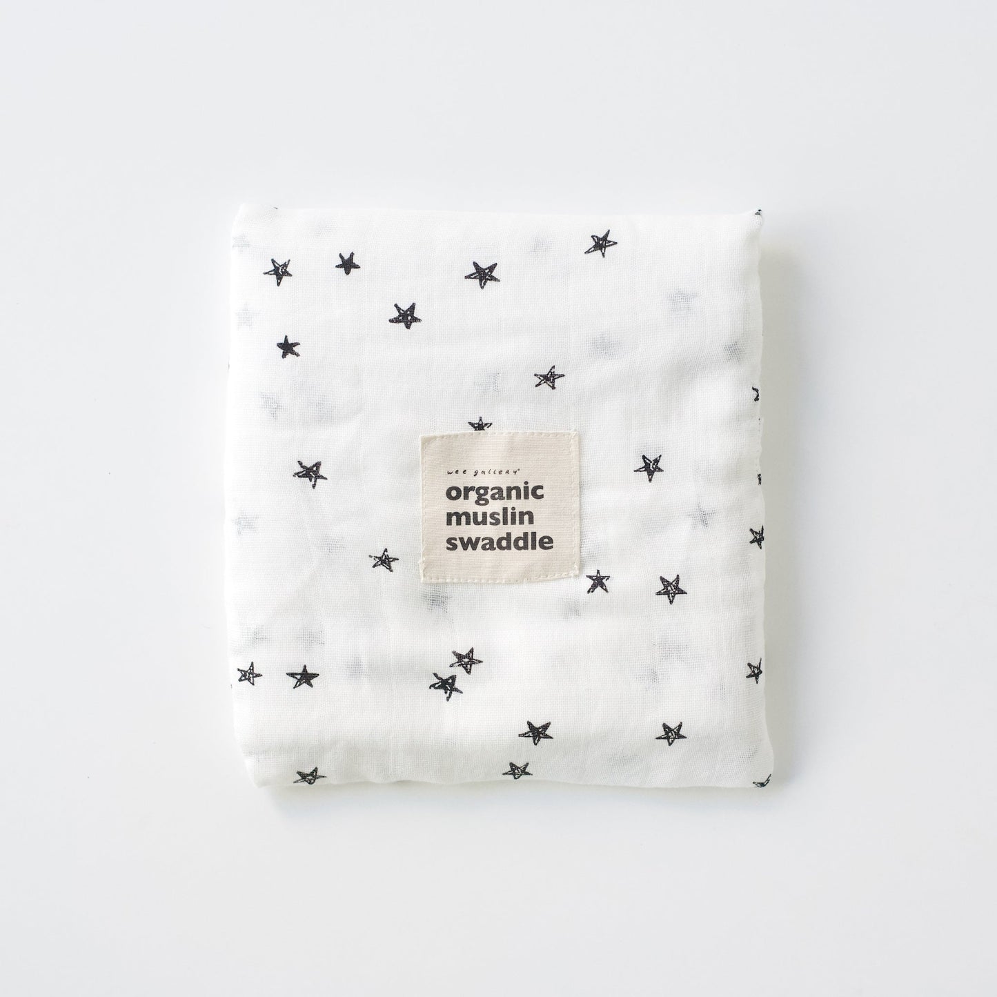 Organic Muslin Swaddle - Stars