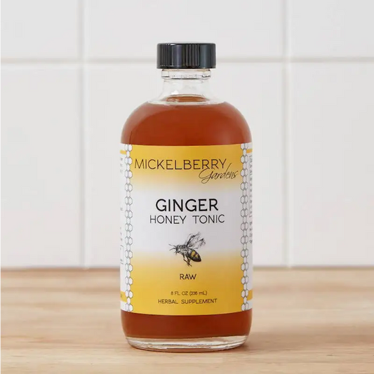 Herbal Honey Tonic - Ginger - Digestive Support - Mickelberry Gardens