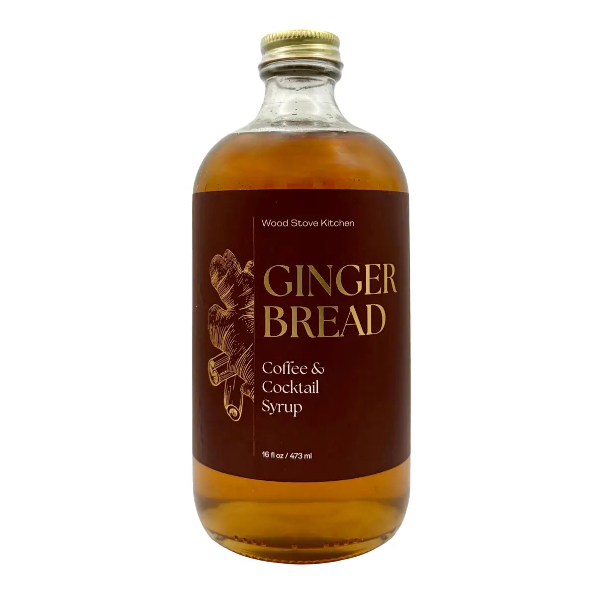 Coffee & Cocktail Syrup - Gingerbread - Wood Stove Kitchen