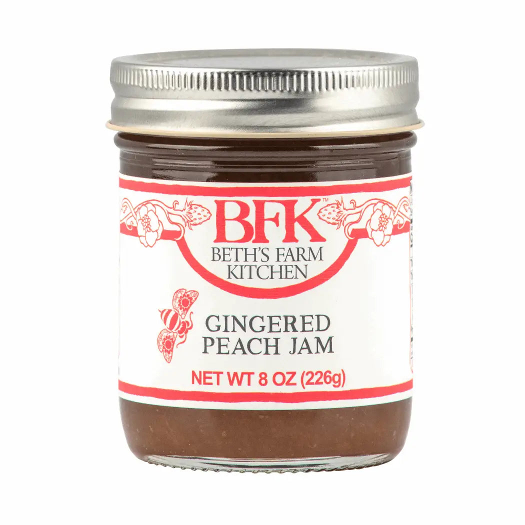 Gingered Peach Jam - Beth’s Farm Kitchen