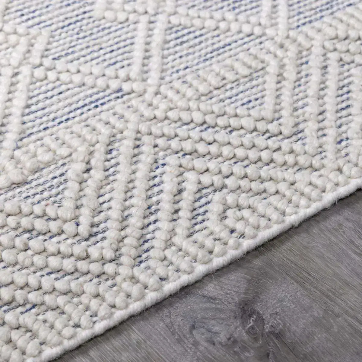 Ginter Handmade Beige Wool Rug - Boutique Rugs