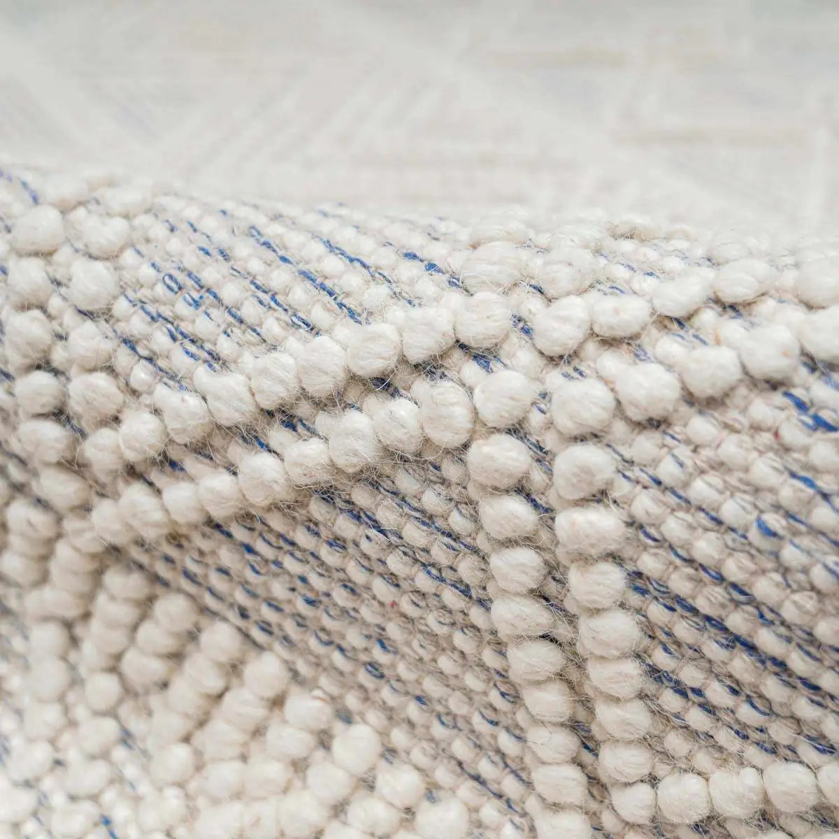 Ginter Handmade Beige Wool Rug - Boutique Rugs