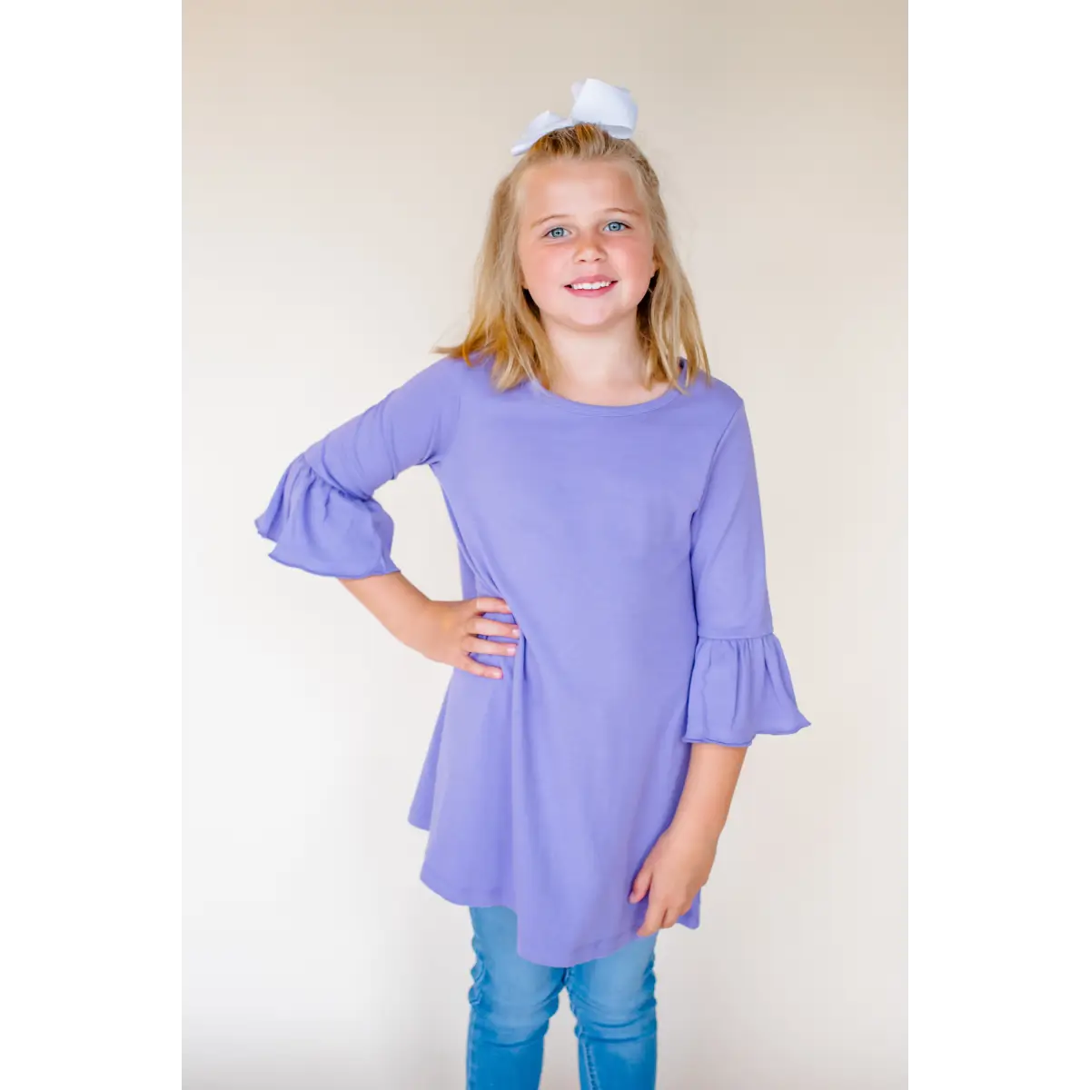 Girl’s Bell Sleeve Tunics - Paisley / 12M - ARB Blanks