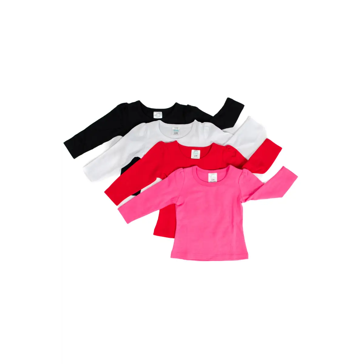 Girl’s Long Sleeve Puff Shirt - ARB Blanks