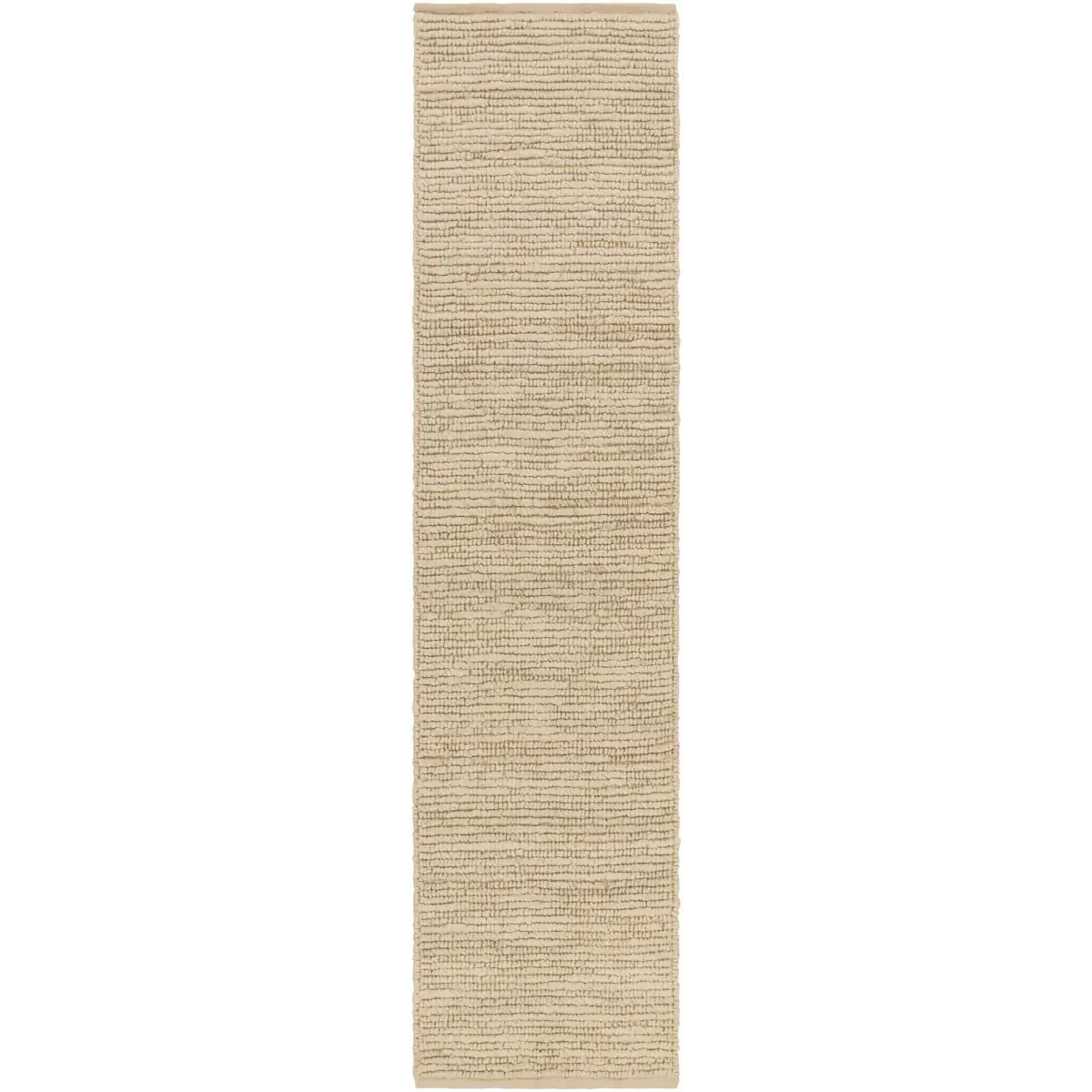 Glover Bleached Braided Jute Carpet - 2’ x 8’ Runner - Boutique Rugs