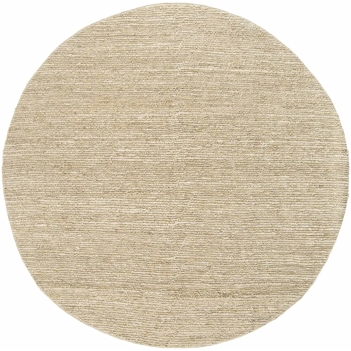 Glover Bleached Braided Jute Carpet - 8’ Round - Boutique Rugs