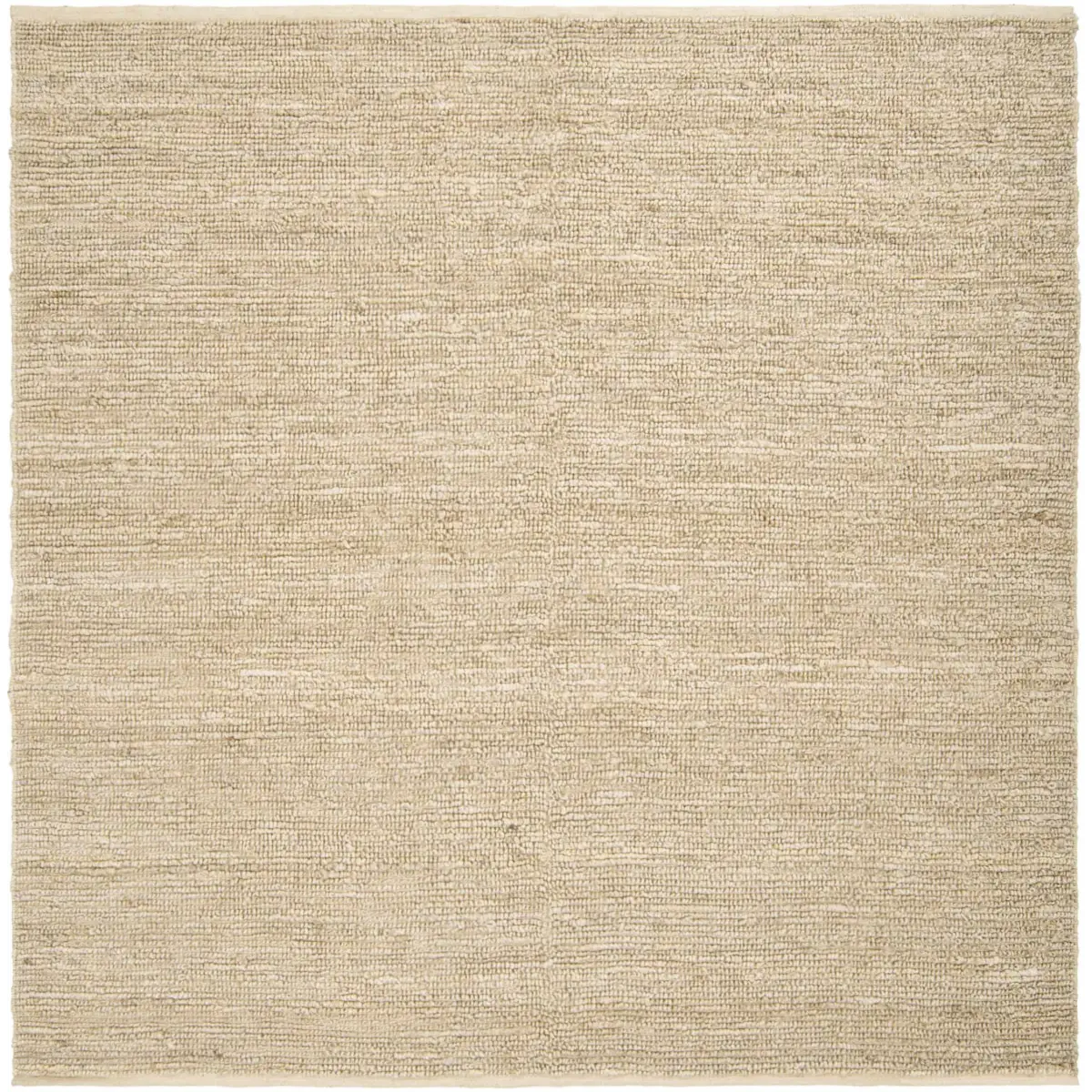 Glover Bleached Braided Jute Carpet - 8’ Square - Boutique Rugs