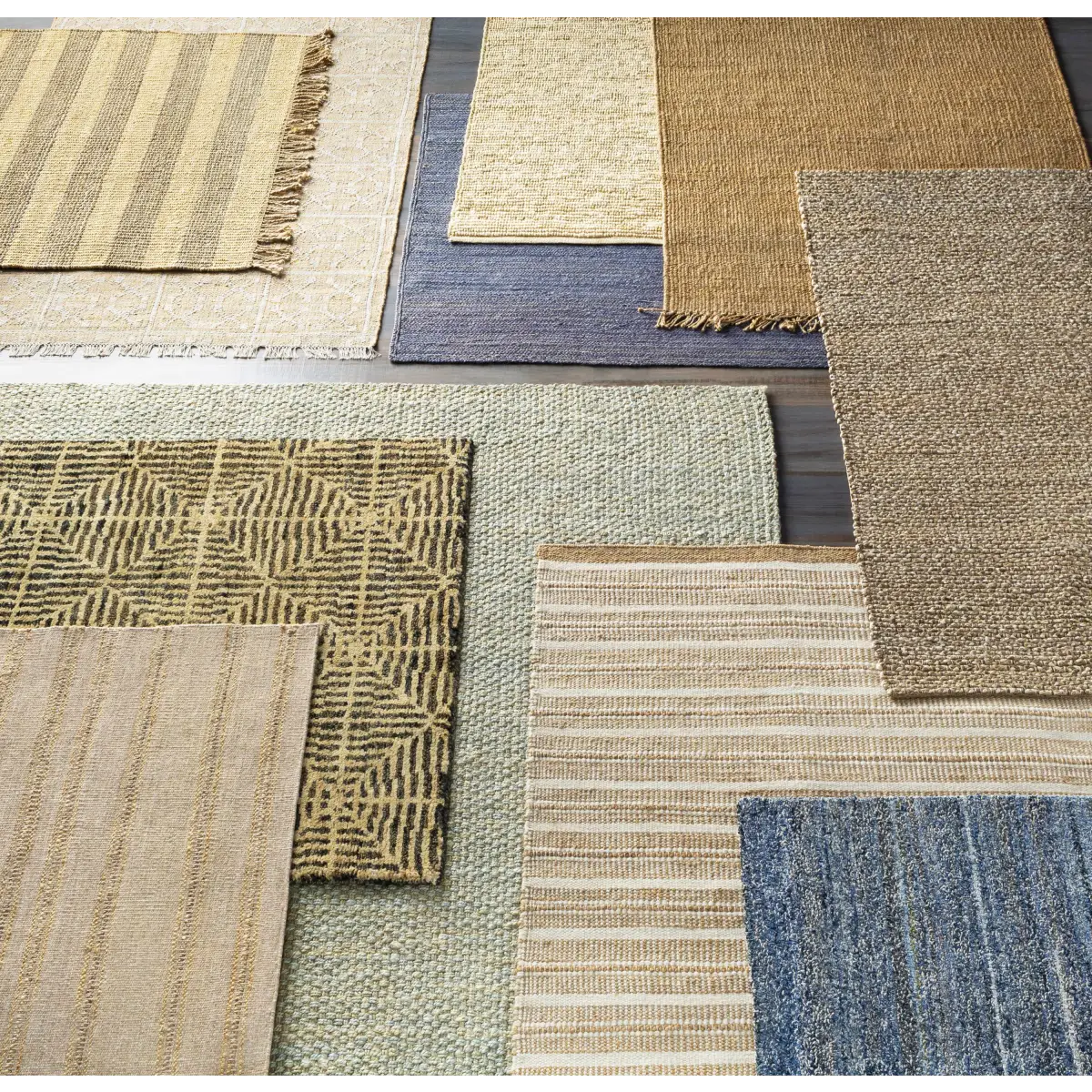 Glover Bleached Braided Jute Carpet - Boutique Rugs
