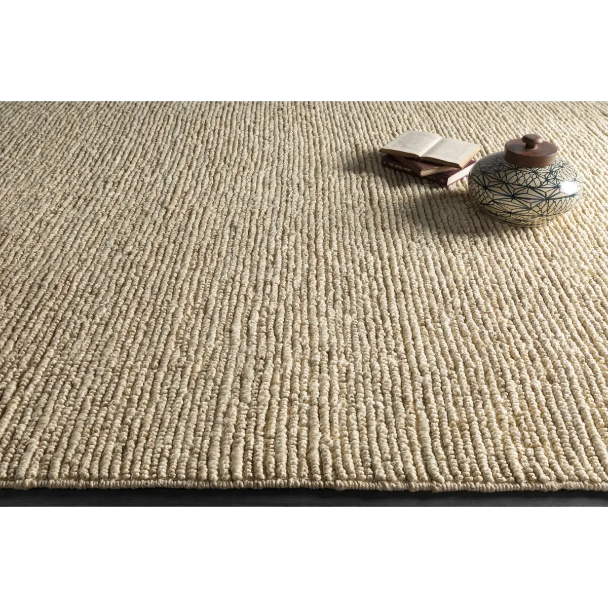 Glover Bleached Braided Jute Carpet - Boutique Rugs