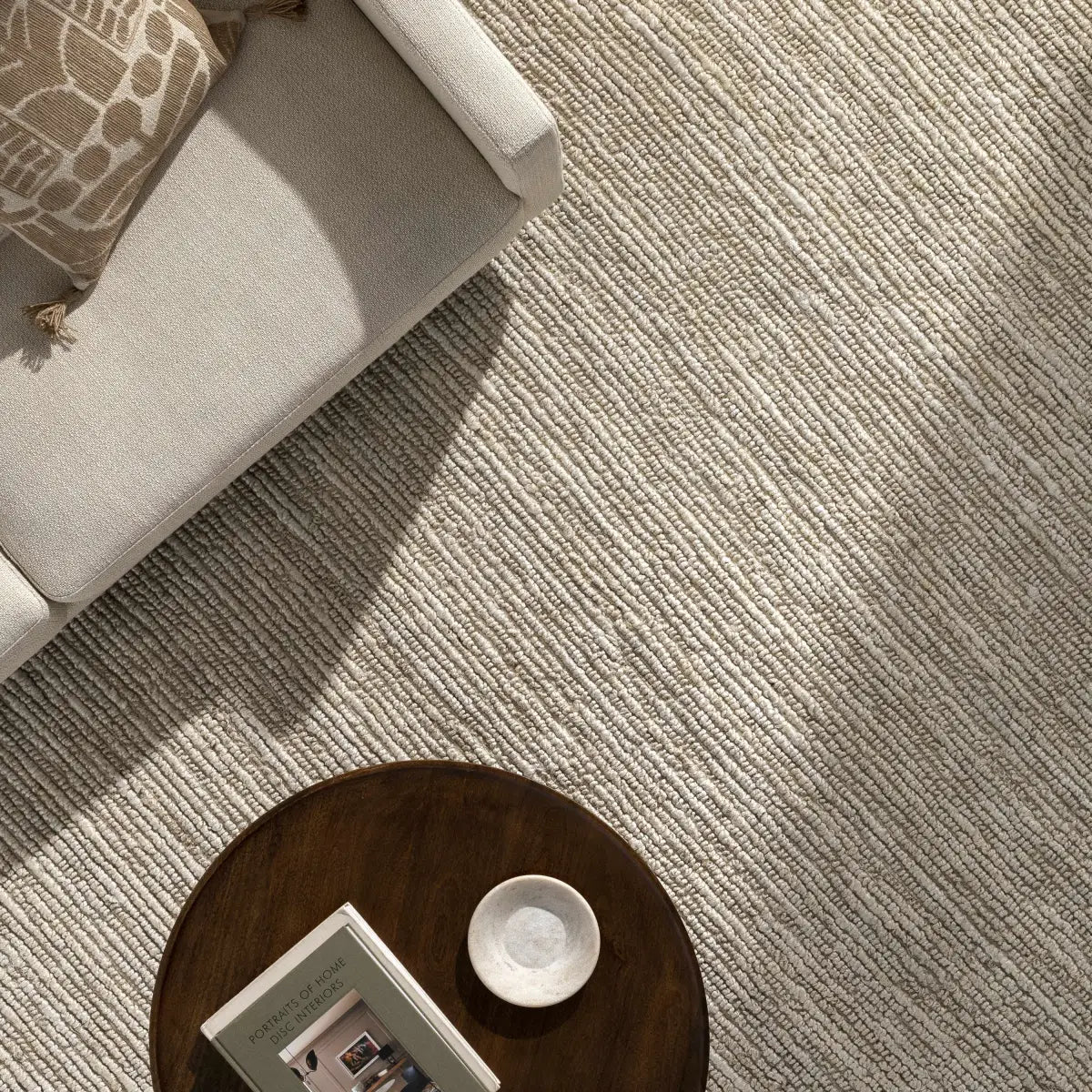 Glover Bleached Braided Jute Carpet - Boutique Rugs