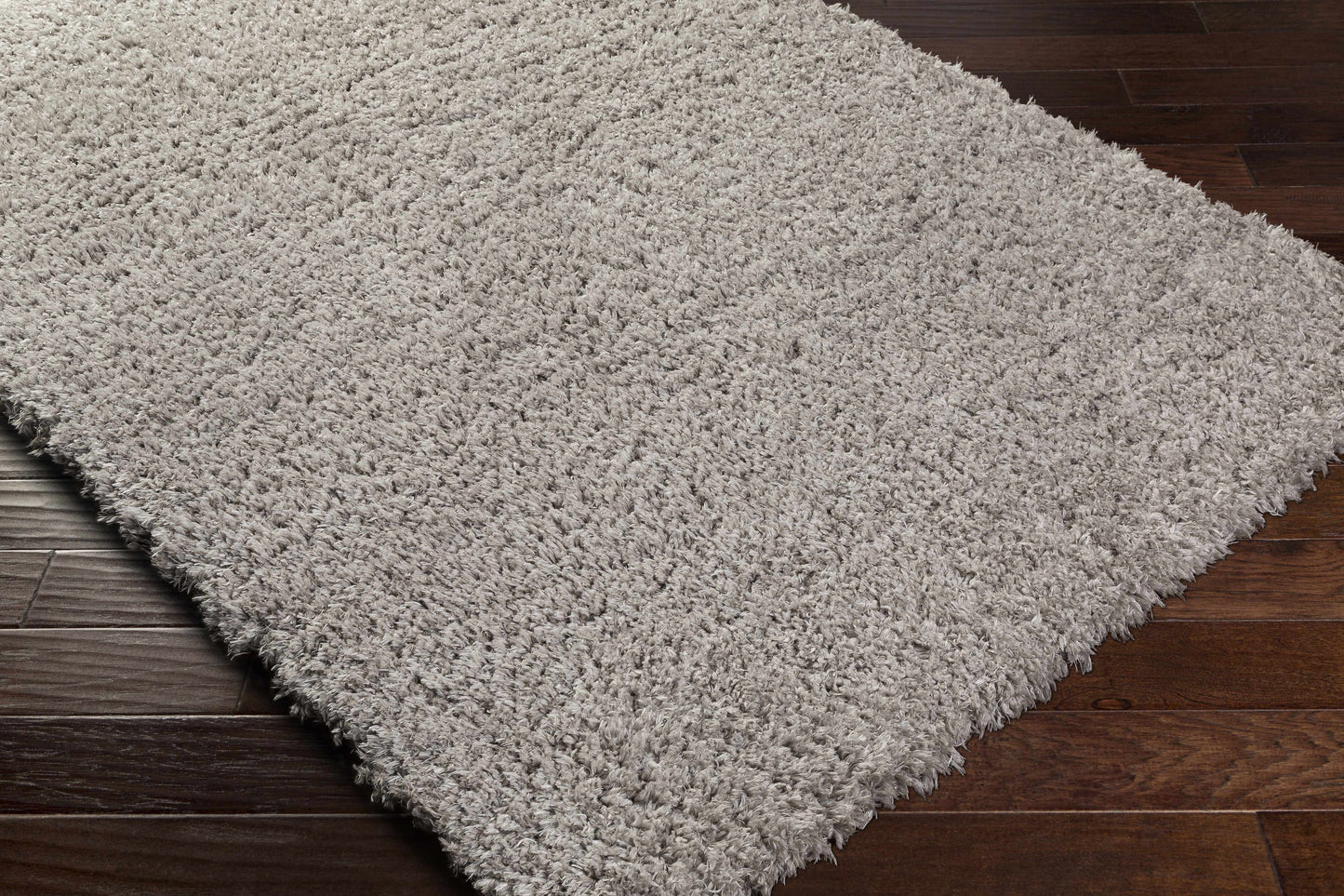 Tapis à poils longs Siari Solid Grey Medium